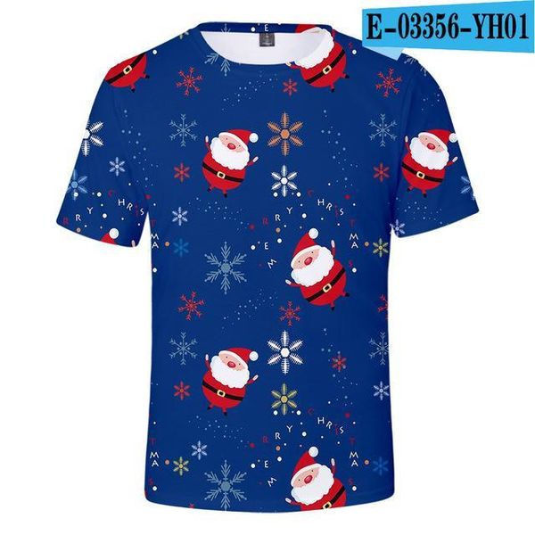

christmas festival santa claus christmas tree pattern t -shirt men /women summer 3d print shirts harajuku hippie comics men clothing