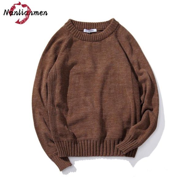 

2020 autumn winter new patchwork casual mens knitted sweaters agasalho masculino male sweater solid pullovers long sleeve 5xl, White;black