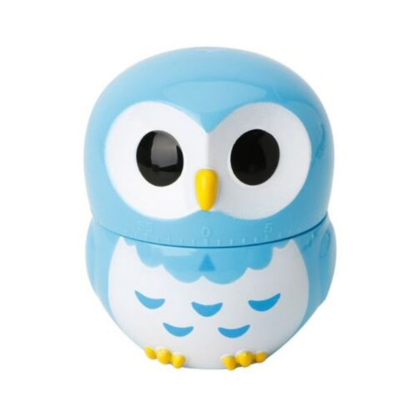 

cute deskkitchen timer cooking owlet shape portable mechanical clockwork abs