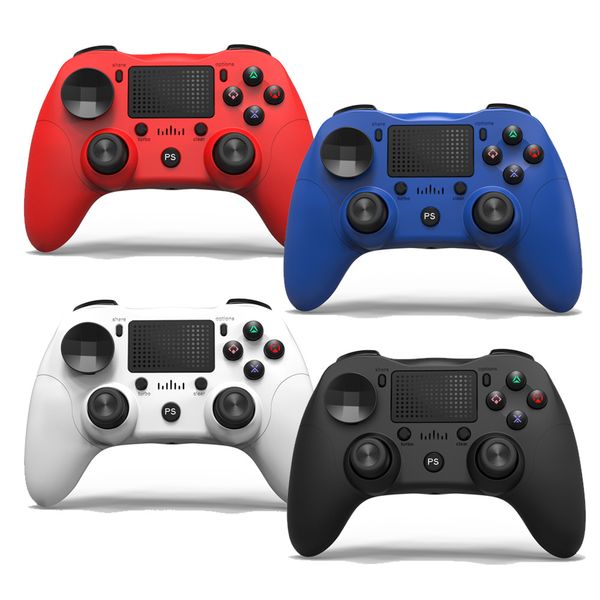 

wireless bluetooth game controller compatible with ps4/pro/slim and android/ pc 6-axis usb contection cables joystick 4 colors