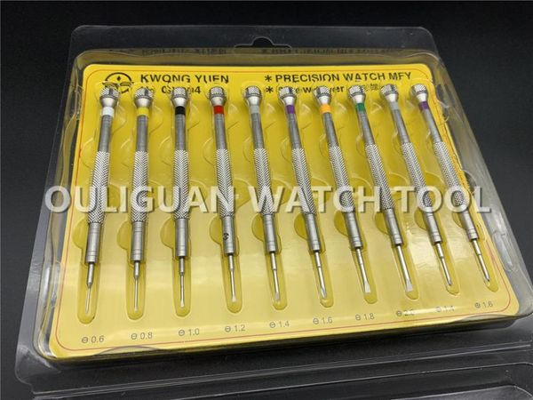 

repair tools & kits 10pcs/set 316# steel extreme hardness watch screwdriver set,repair tool precision for watchmaker