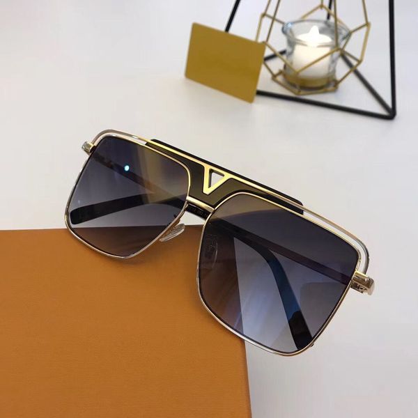 

2020 new for men popular designer sunglasses women retro vintage shiny gold summer style laser gold plated uv400 eyewear come with case 1032