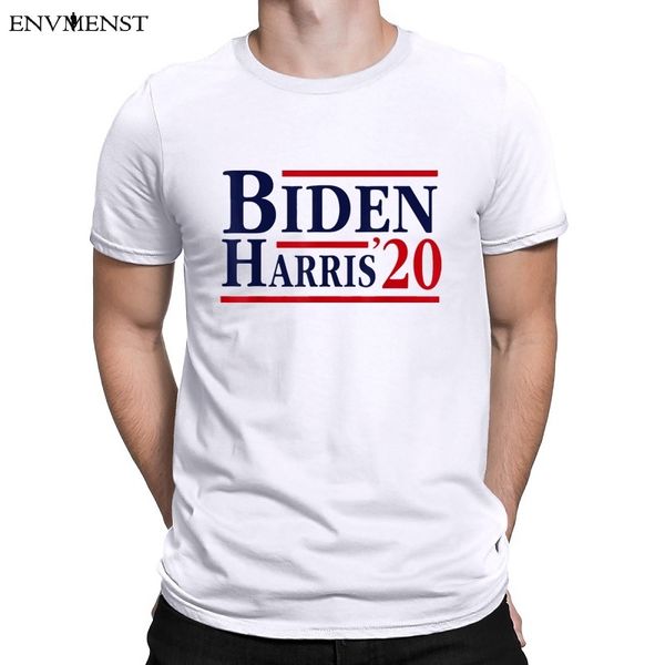 

envmenst 100% cotton t shirt men biden harris t-shirt 2020 o-neck short-sleeve casual black men clothing summer xs-3xl