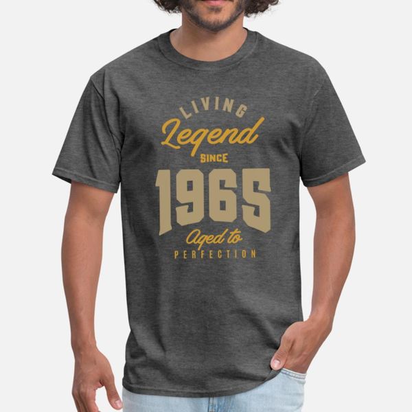 

legend since 1965 t shirt men printed tee shirt s-3xl novelty crazy authentic summer style vintage shirt