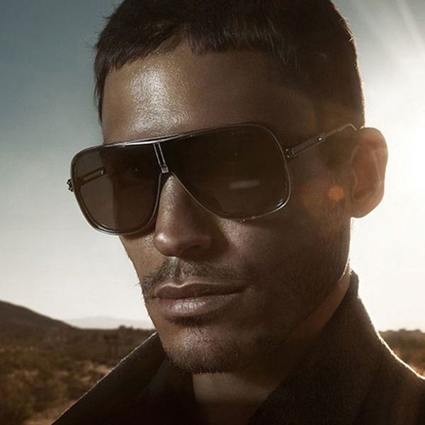 

2020 fashion man cool aviation style gradient sunglasses design brand vintage men's sunglasses uv400, White;black