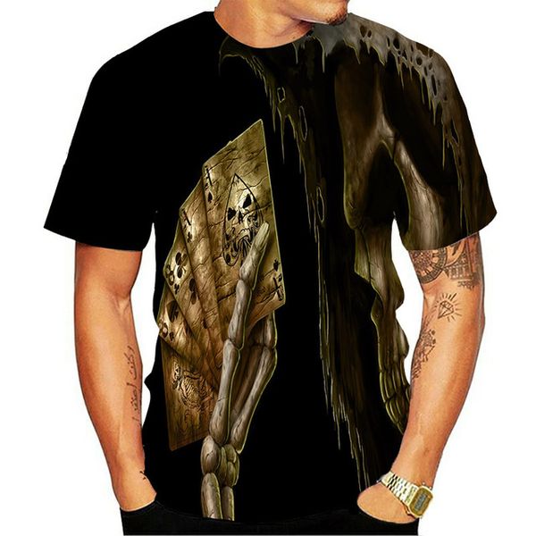 

new horror compression punisher skull 3d print shirts anime kawaii hentai men clothing