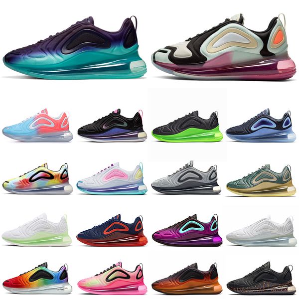 

running shoes 720 men women chaussures triple black speckle white blue fury betrue obsidian tie-dye trainers outdoors sports sneakers