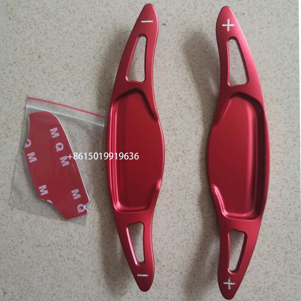 

aluminum 2pcs car dsg steering wheel shift paddle shifter extension for kia stinger 2017-20 car styling