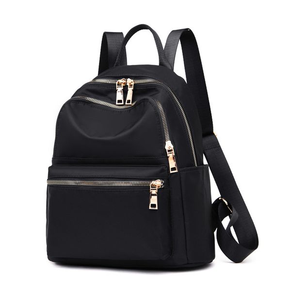 

leather luggage tag xia xin waterproof oxford cloth backpack female korean-style nylon canvas student casual womens bag travel small backpac