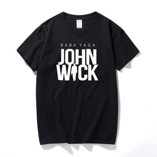 

джон wick глава 3 keanu reeves футболка с коротким рукавом party мужская crew neck tee новое лето camisetas hombre streetwear майка