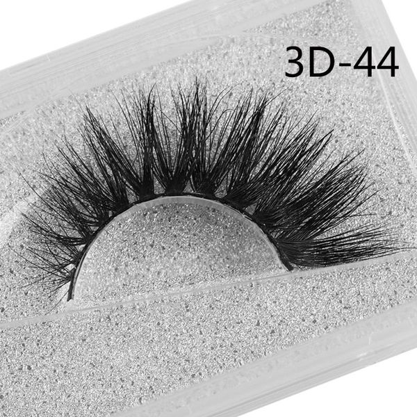 

1 pair charming stylish mink false eyelashes 3d lashes natural long eyelash handmade fake eye lashes extension makeup tools