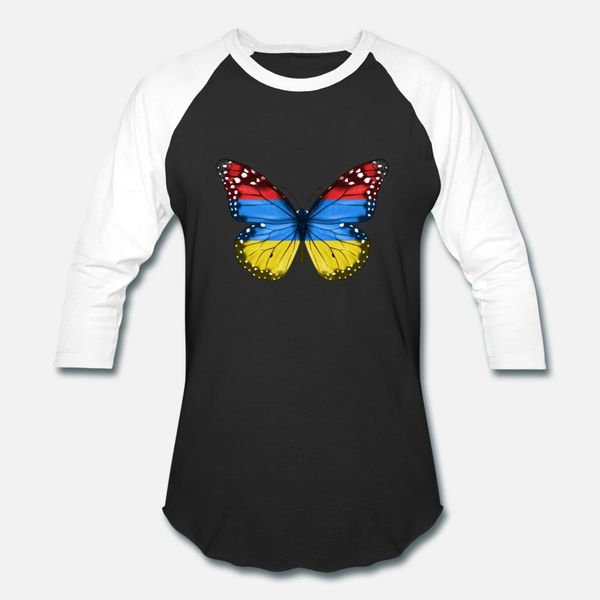 

butterfly flag of armenia t shirt men custom 100% cotton o-neck male crazy funny casual spring autumn pictures shirt