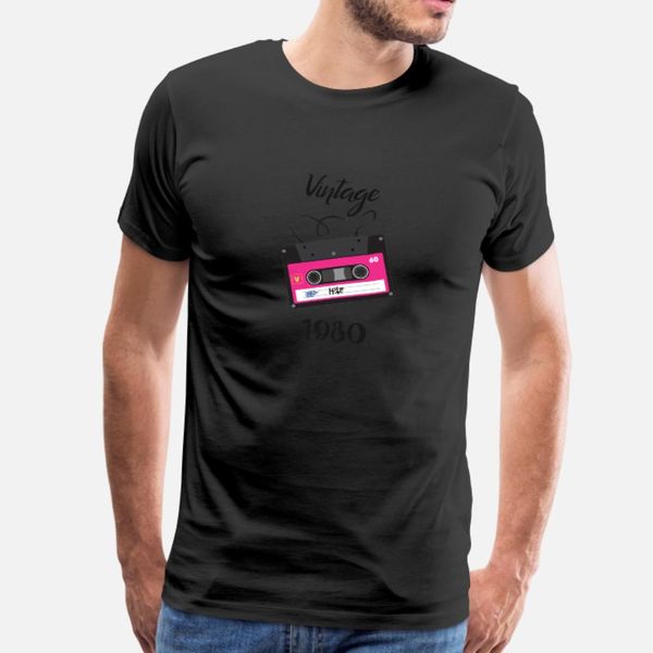 

vintage 1980 t shirt men designing tee shirt s-3xl homme anti-wrinkle comical summer kawaii shirt