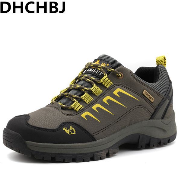 

outdoor sneakers autumn winter leather sports shoes women and men antiskid off-road waterproof trainers walking