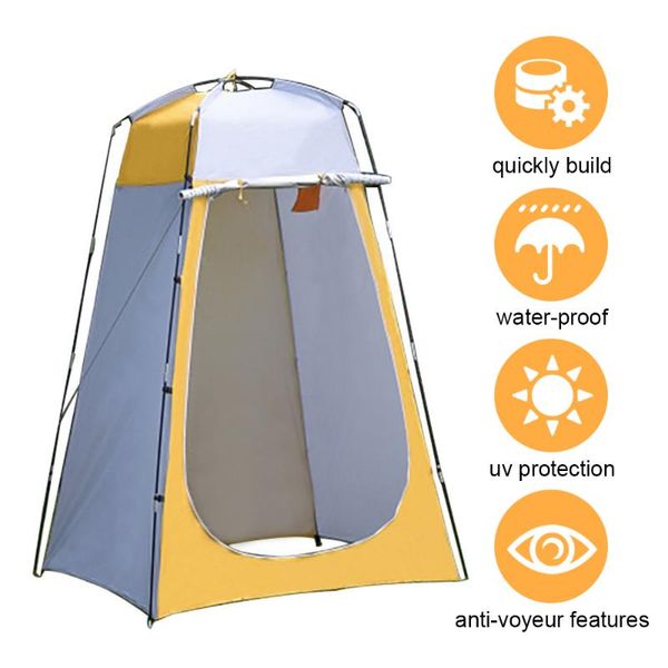 

portable up tent privacy shower toilet camping tent uv function outdoor dressing for outdoor camping beach