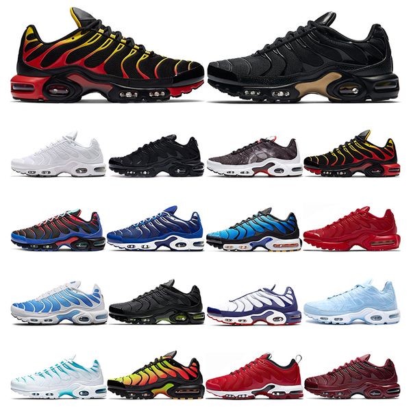 

nike air max tn плюс supernova градиент черный вольт красный белый hyper синий fury женщины спортивной моды открытый комфортное 36-46