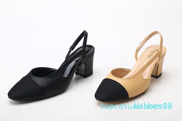 

дизайнер телячьей женщины catwalk kitten heels насосы босоножки босоножки мулы flats бежевый серый свадебное платье single чистка t18, Black