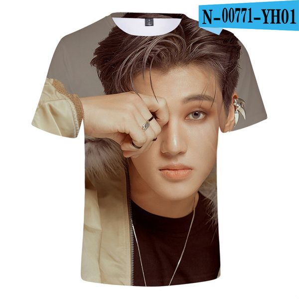 

kpop ateez men ateez member printed brand 3d print shirts humor kawaii oversized men clothing