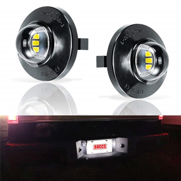 

led license plate light lamp assembly replacement for f-150 f-250 f-350 f-450 f-550 superduty ranger explorer bronco excursion