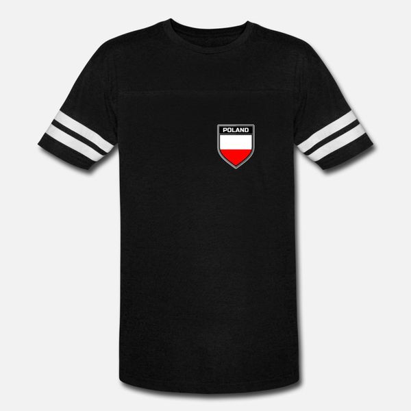 

shield flag poland t shirt men customized tee shirt round collar outfit interesting building summer style slim shirt