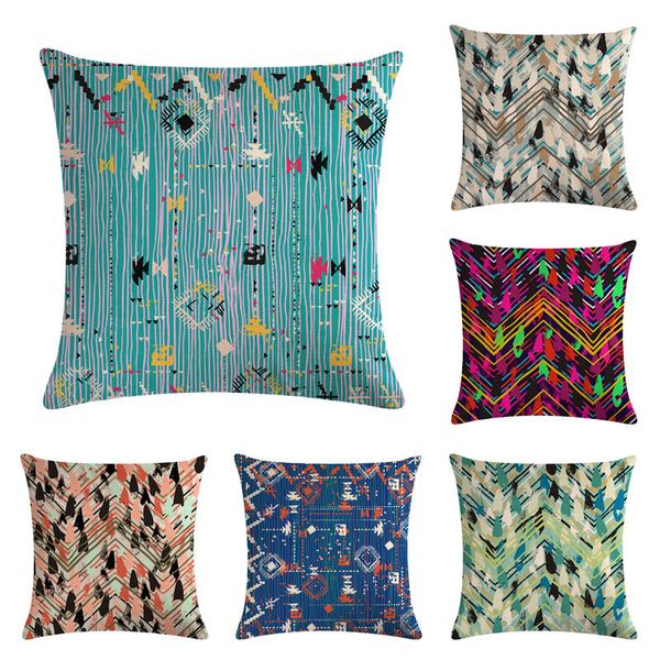 

simple geometry -- little bithomerdecor cushion cover throw pillowcase pillow covers 45 * 45cm sofa seat cushion decorative