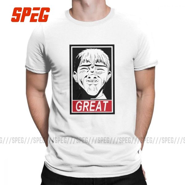

gto great teacher onizuka great purified cotton tees funny short sleeve t-shirts mens round neck t shirts breathable