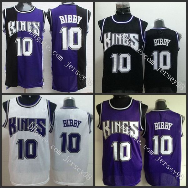 

sacramento kings black #10 mike bibby green nba salute to service jersey