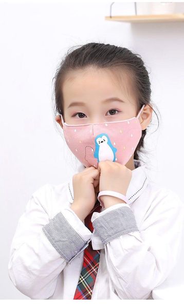 

kids valve designer breathing fashion face with masks dustproof boy earloop supply mask 3-layer quality girl washable e2008 utjn