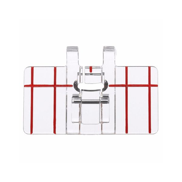 

plastic clear parallel stitch foot presser for home domestic sewing machine