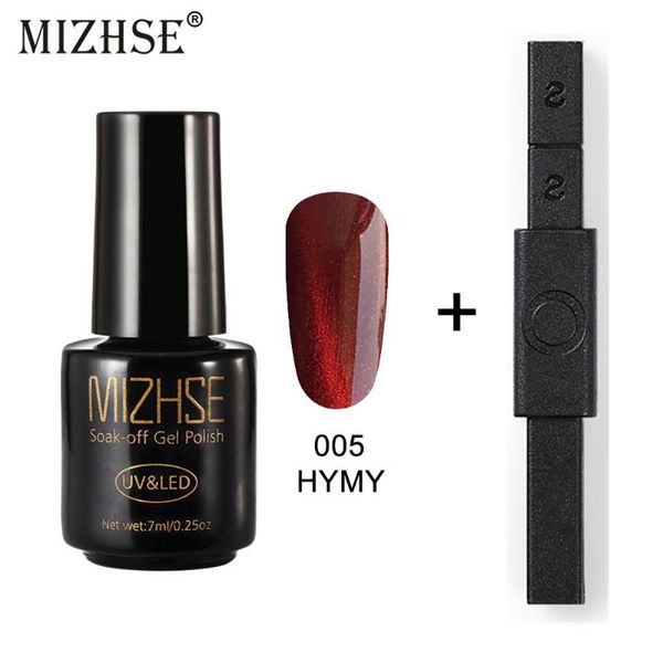 

mizhse 3d effect strong cat eye magnetic stick 7m nail polish magnet cat eye soak off semi vernis permanant gel lacuqer uv led