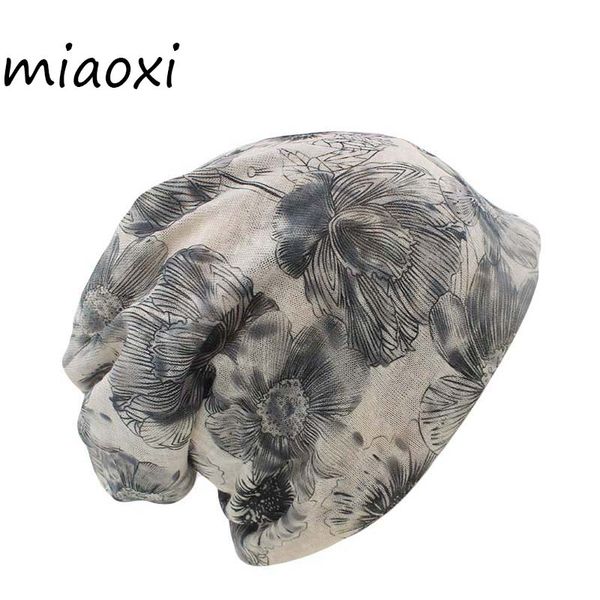 

beanie/skull caps miaoxi sale fashion women knit warm hat scarf two used woman flora cap beanie skullies for girl autumn bonnet, Blue;gray