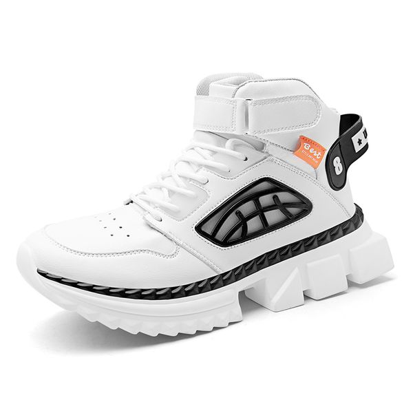 

2020 new comfortable four seasons youth fashion trend shoes men casual ins sell sneakers men new colorful dad shoes male, Black