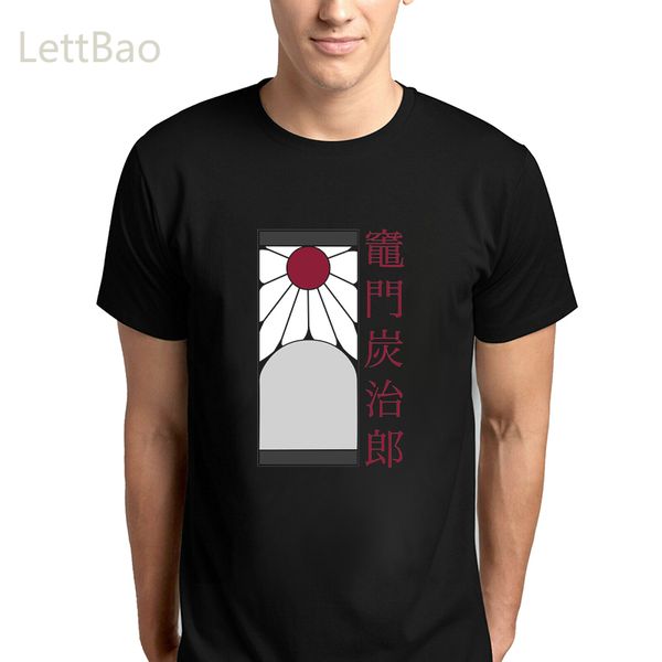 

tanjiro earring demon slayer kimetsu no yaiba anime printed tshirts demon slayer harajuku male tshirts cotton soft vintage tee