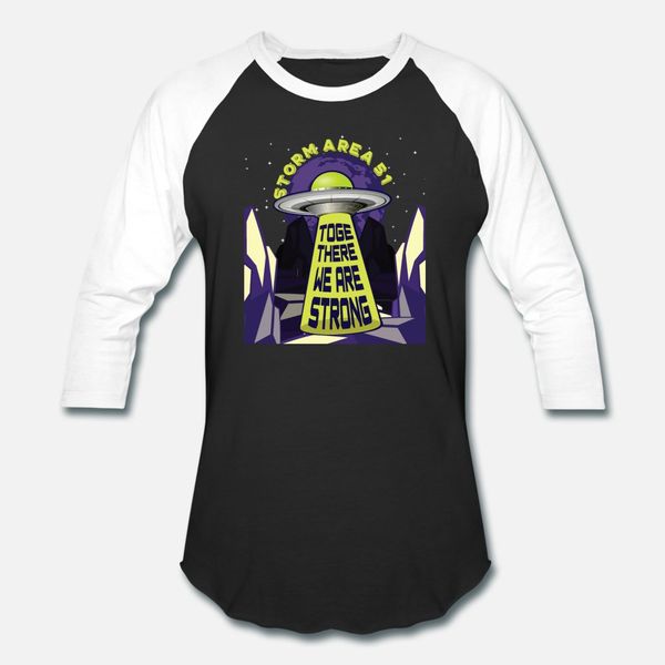 

area 51 raid ufo together we are strong t shirt men printed 100% cotton o-neck normal fit comical spring autumn trend shirt