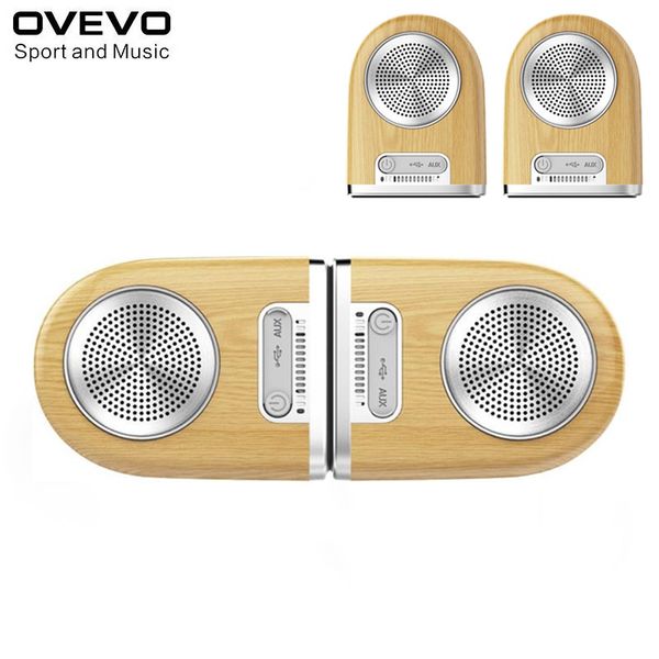 

ovevo d10 magnetic 360 degree panoramic mode 8 hours of music playback wireless bt speaker 1.5mm high -resistant speaker
