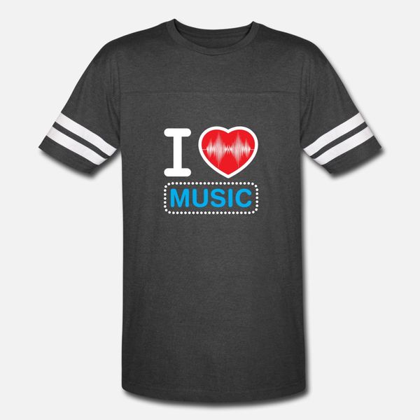 

i love music i heart музыка подарочной тенниска мужчины проектирование хлопка s-xxxl урожай солнечного света повседневной весна фотография р