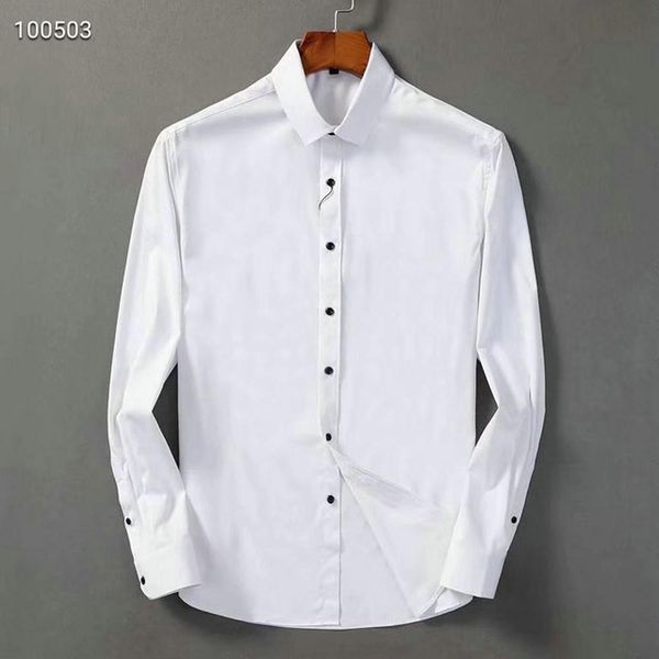 

luxury mens designer bur guci shirts firmate business dress shirts fashion casual brand shirt print slim shirt homme fen supre 053, White;black