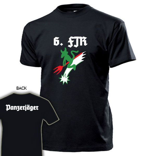 

2019 fashion t shirt fallschirmjager regiment 6 fjr wappen abzeichen emblem tee shirt