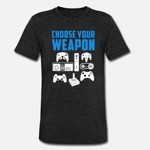 

gamer choose your weapon t shirt men fitness tee shirt size s-3xl pictures fitness casual summer style family shirt