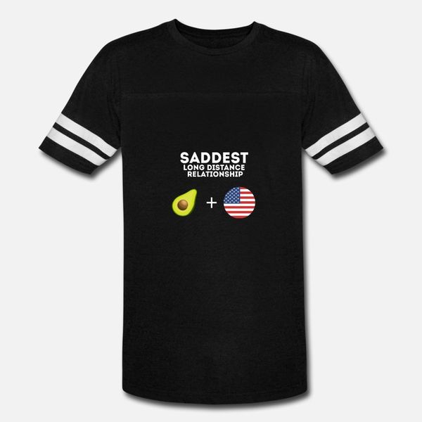 

saddest long distance relationship, gift t shirt men print 100% cotton o neck original anti-wrinkle basic spring autumn trend shirt