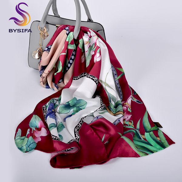 

bysifa] мода марка шелковый шарф новый китайский стиль длинные шарфы палантины top grade шелкопрядные шелковый шарф шеи мыс foulard, Blue;gray