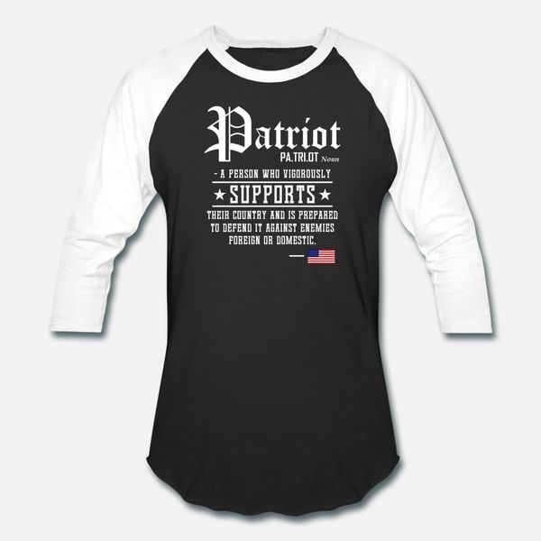 

american patriot definition design t shirt men designs short sleeve s-3xl slim sunlight new fashion summer style normal shirt