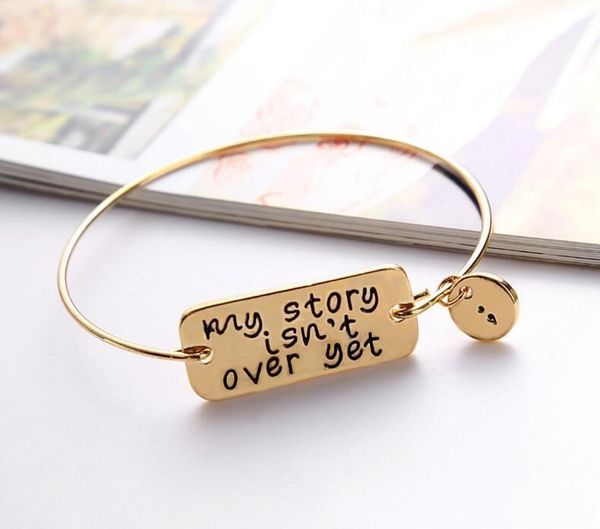 

my over bangles id bracelet letter yet charm fashion bracelets tag isn't self-improvement story bangle alloy bdehome rsopy, Black