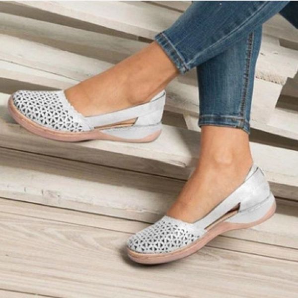 

women summer shoes sandals 2020 new fashion hole shoe for women sandal gladiator sandals women's shoes slippers, Black