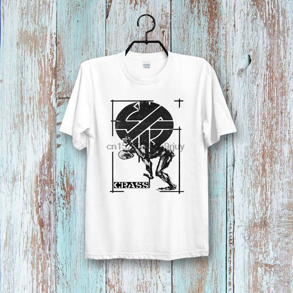 

crass punk anarchy british street graffiti tee ladies vintage t shirt b247