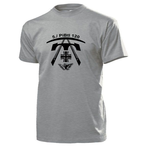 

2019 new cotton tee shirt 5 kompanie pibtl 120 pionierbataillon dorverden barme kaserne - t shirt summer t-shirt
