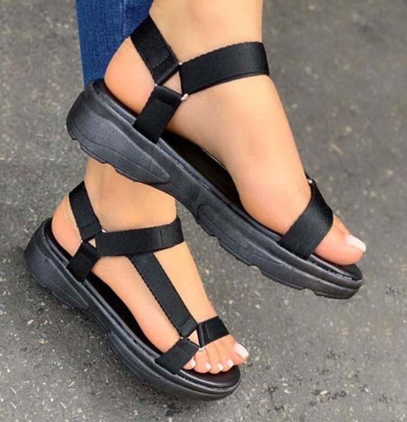 

женская обувь сандалии высокого качества пятки сандалии тапочки huaraches вьетнамки мокасины башмак для туфель b05 p5, Black
