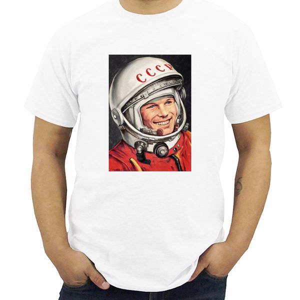 

юрий гагарин cccp россии тенниски мужчины ussr советский союз man печать футболки москва россия streetwear мужчина с коротким рукавом майки