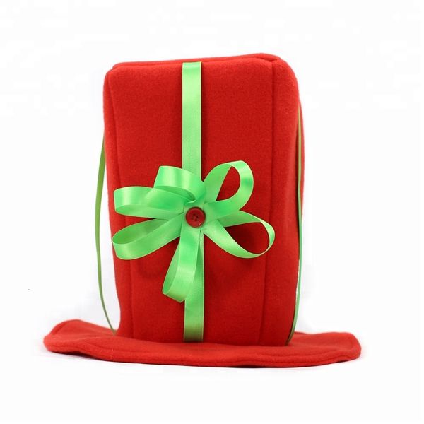

red higher funny christmas hat