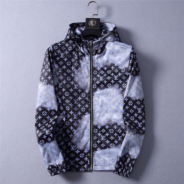 

2020 fashion men's sportswear latest floral letter pattern zipper men's medusa casual jacket jacket men's zipper m-3xl bbbb, Black;brown